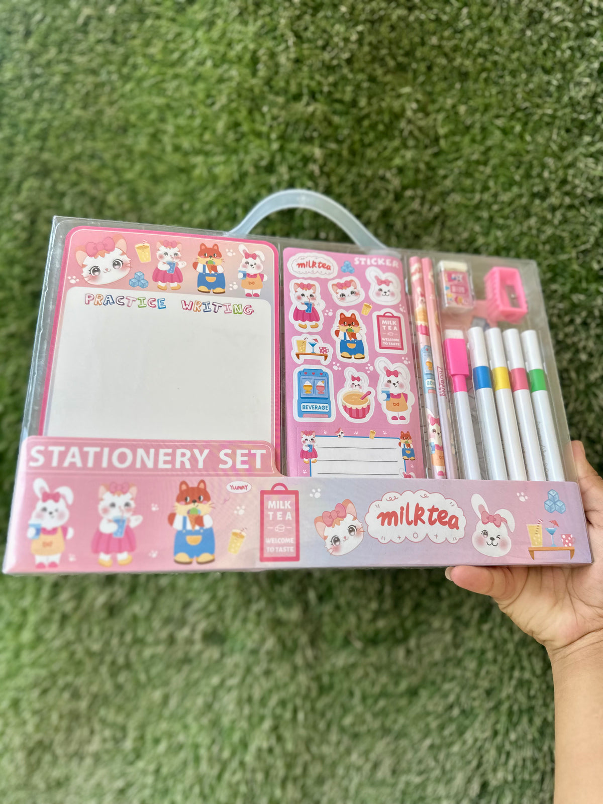 Kids Creative Stationery Return Gift Hamper | Writing, Colouring & Marker Set