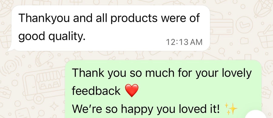 Customer testimonial