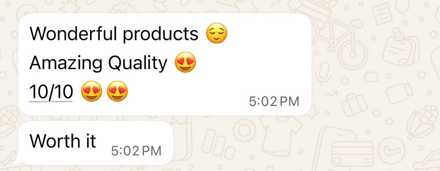 Customer testimonial