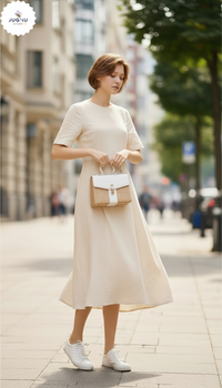 Ivory Bloom Jute Bag - Image 4