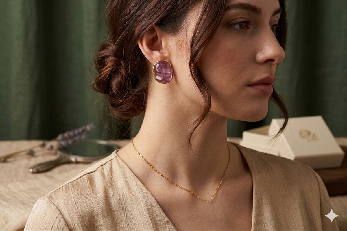 Ethereal Resin Earrings