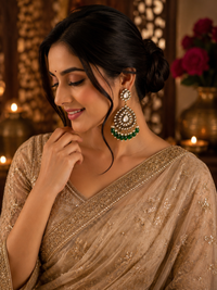 Kundan Drop Earrings for Women | Wedding & Festive Jewellery