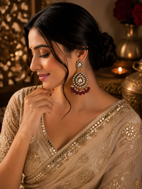Kundan Drop Earrings for Women | Wedding & Festive Jewellery