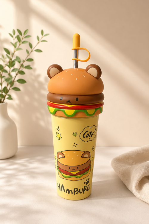 Burger Buddy 635ML Stainless Steel Tumbler