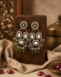 Kundan Statement Earrings for Women | Festive & Wedding Jewellery