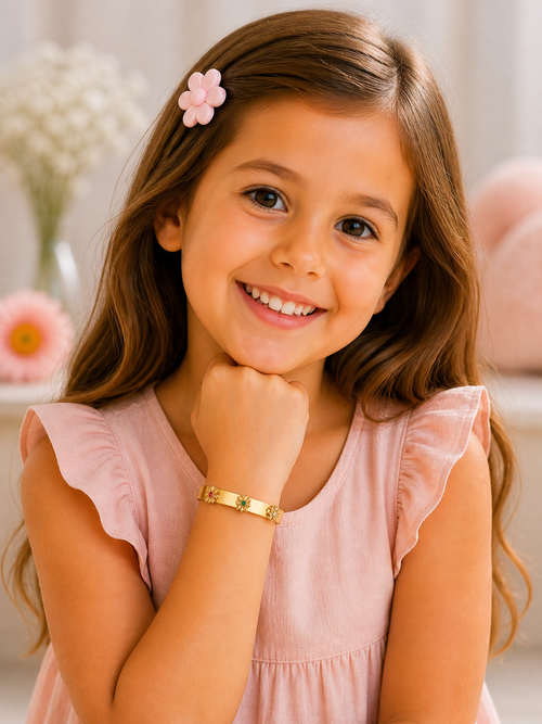 Little Wrist Big Sparkle Daisy Bracelet