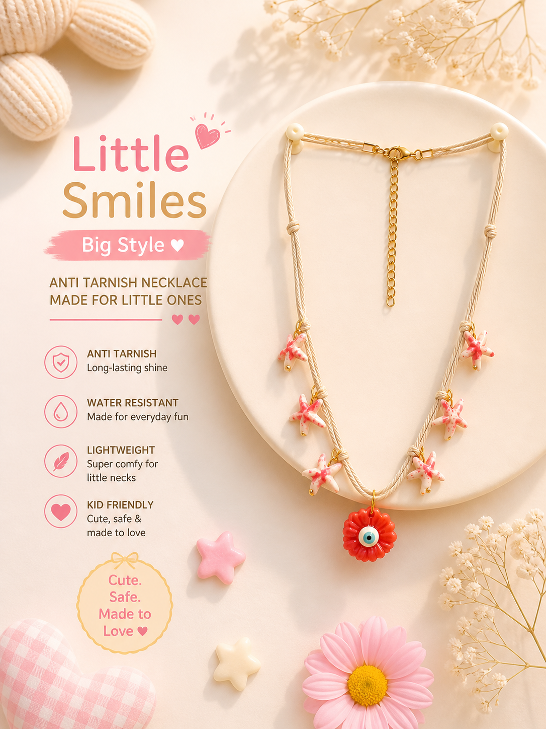Little Smiles Big Style Starfish Necklace