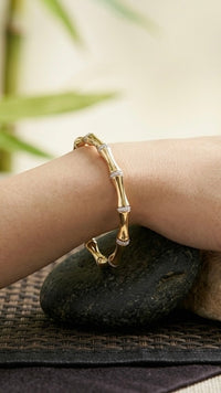 Zen Bamboo Anti Tarnish Bracelet