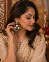 Kundan Chandbali Earrings for Women | Wedding & Festive Jewellery