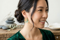 Sage Luxe Earrings