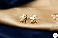 Golden Bloom Studs