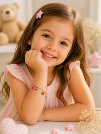 Little Smiles Big Style Fruit Charm Bracelet