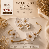 Ivory Blossom Anti Tarnish Combo