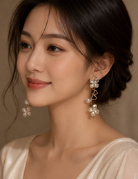 Pearl Vine Earrings