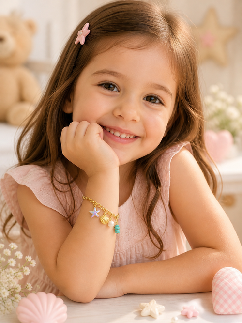 Little Smiles Big Style Ocean Treasure Charm Bracelet