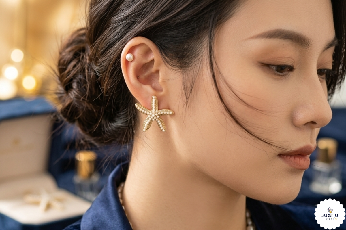Seaside Pearl Earrings