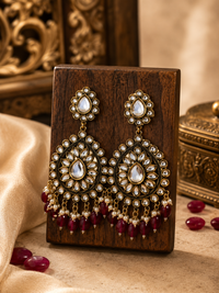 Kundan Drop Earrings for Women | Wedding & Festive Jewellery