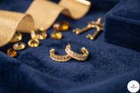 Crystal Luxe Hoop Earrings