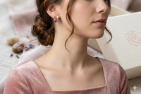 Crystal Bow Bliss Earrings