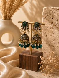 Polki Jhumki Earrings for Women | Wedding & Festive Jewellery